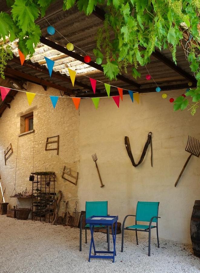 Gite Rural La Maison Mauve Ventouse Exterior foto
